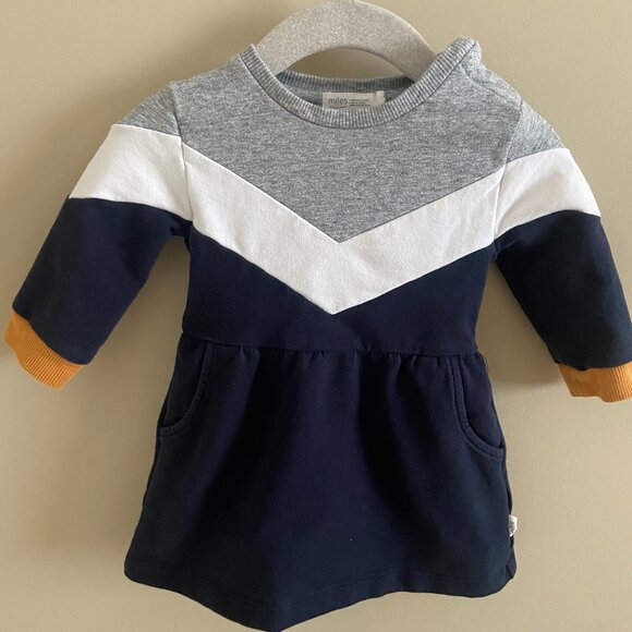 Baby Girl Miles Cotton Dress - Picture 1 of 3